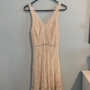 Off white lace dress